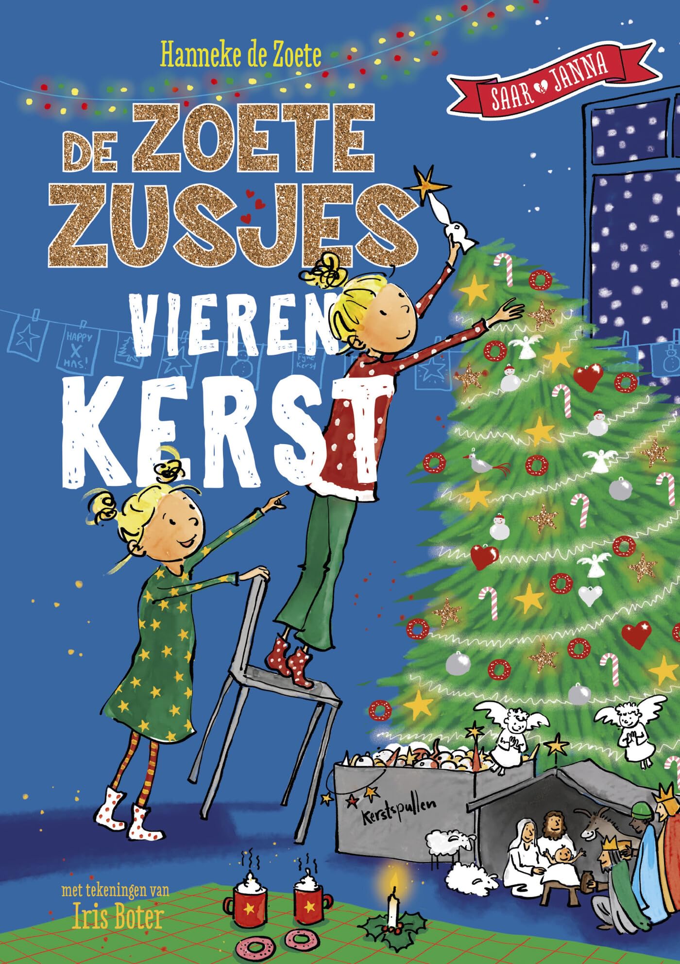 De Zoete Zusjes vieren Sinterklaas & Kerst omkeerboek Non-fiction