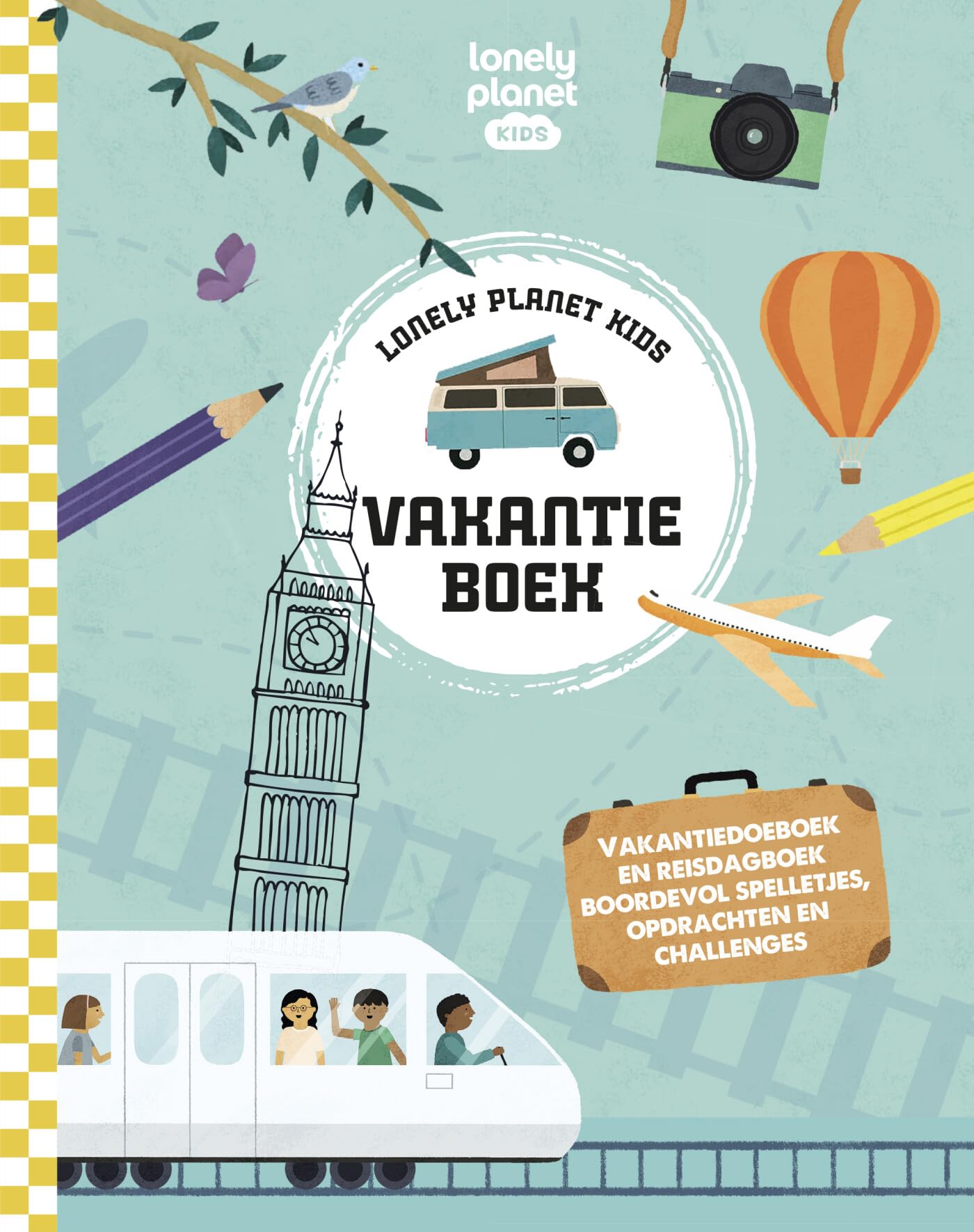 Lonely Planet Kids - Vakantieboek: Vakantiedoeboek en reisdagboek boordevol spelletjes, opdrachten en challenges book