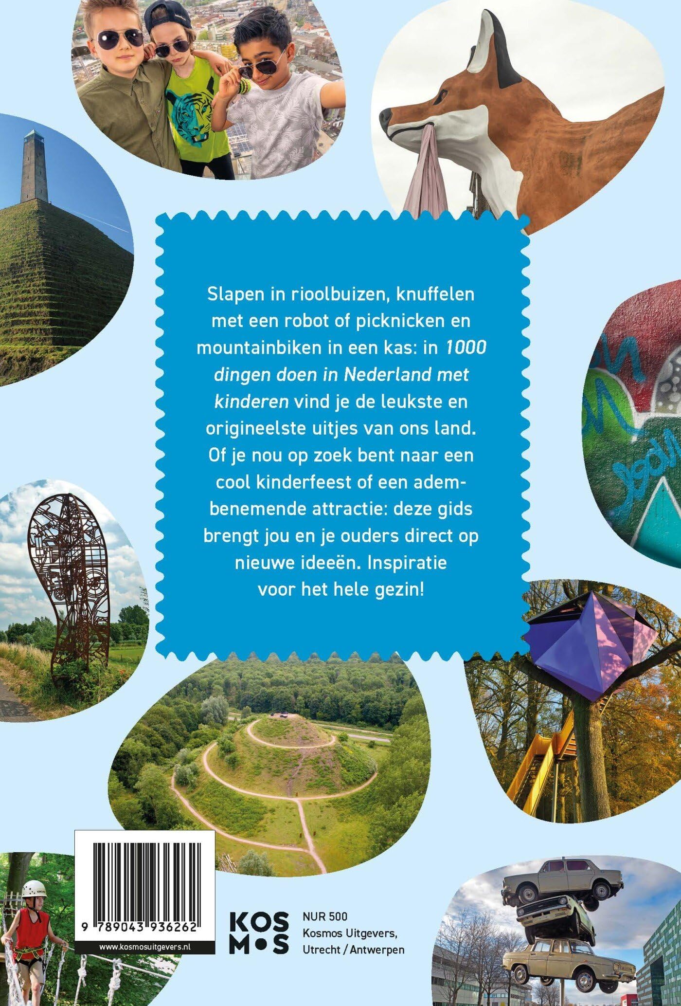 1000 dingen doen in Nederland met kinderen book