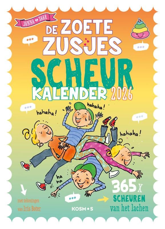 De Zoete Zusjes moppenscheurkalender book