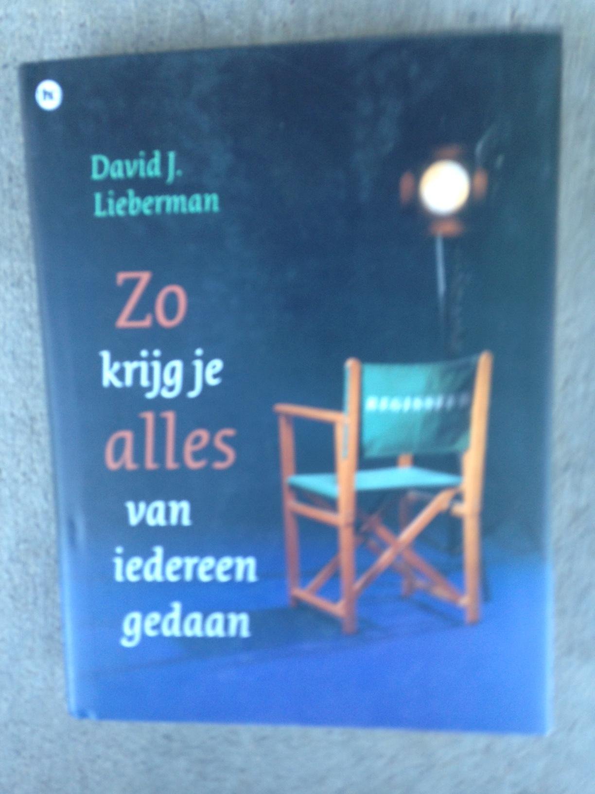 ZO KRIJG JE ALLES VAN IEDEREEN GEDAAN Psychology