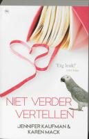 Niet verder vertellen book