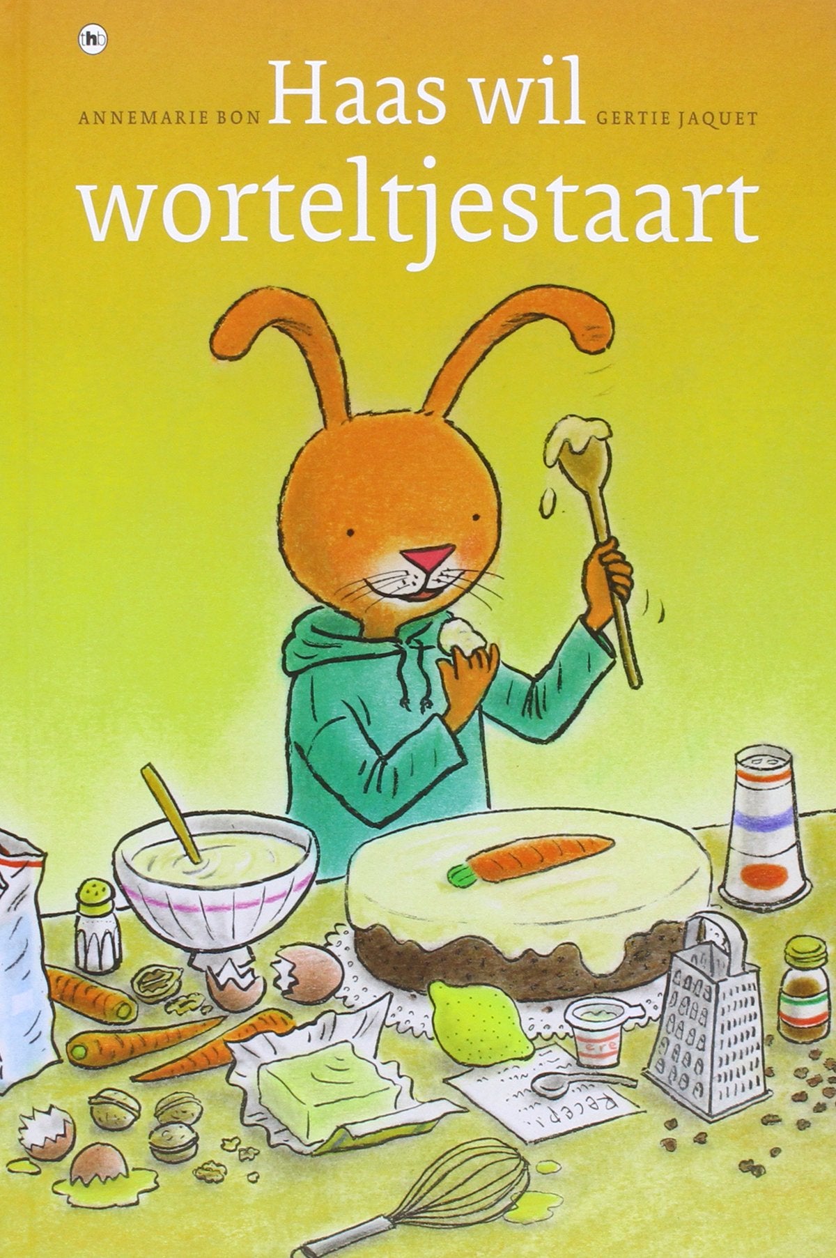Haas wil worteltjestaart book
