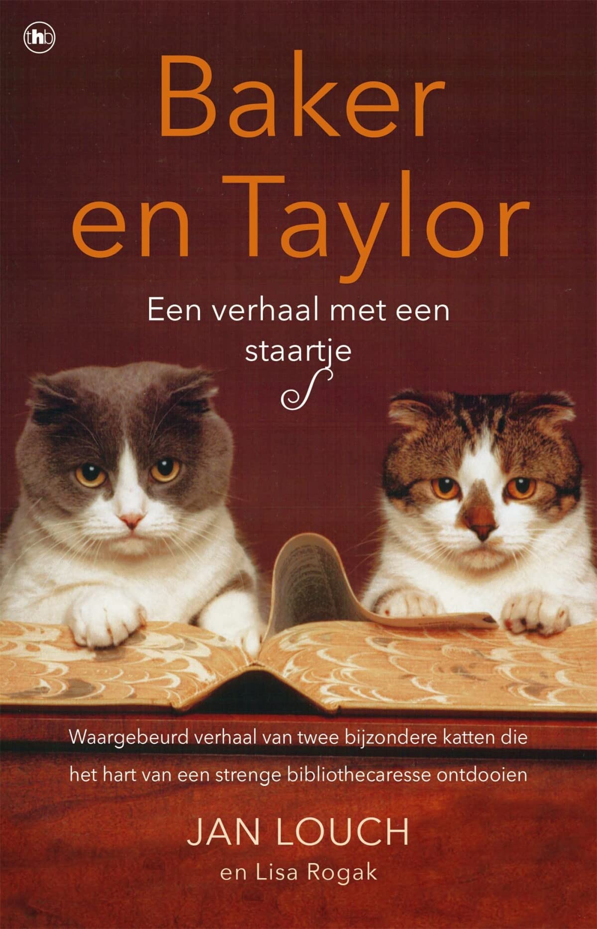 Twee katten in de bibliotheek: een verhaal met een staartje book