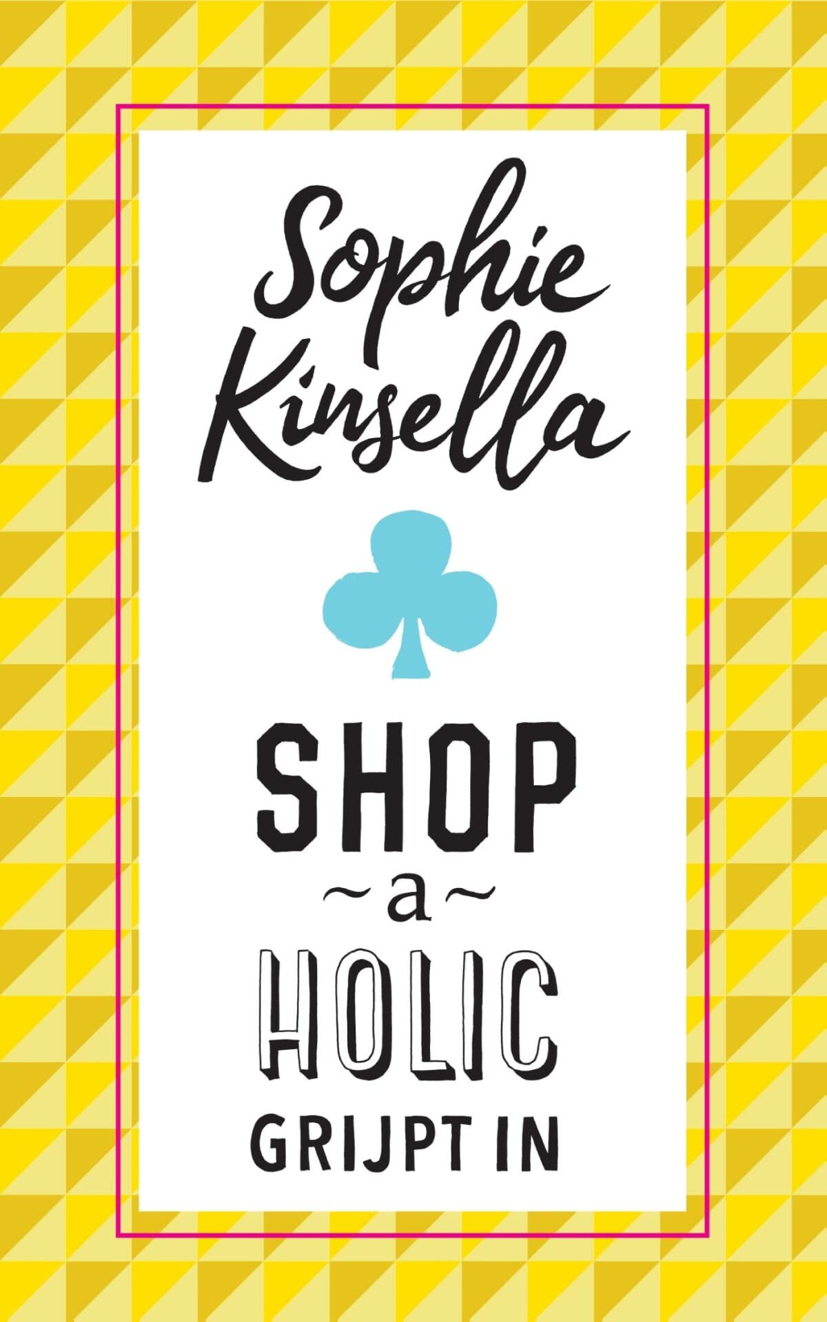 Shopaholic grijpt in book