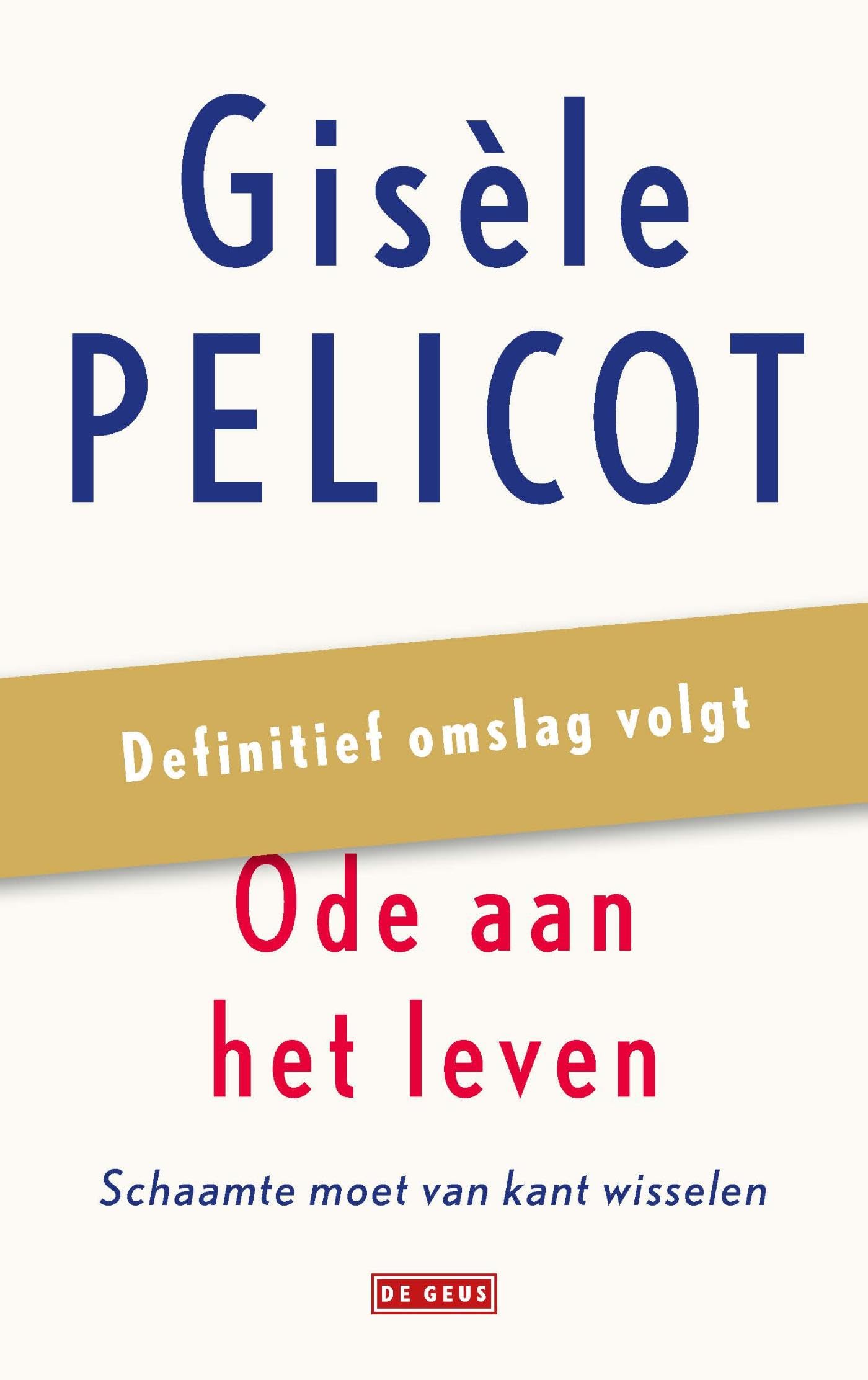 Ode aan het leven: Schaamte moet van kant wisselen book