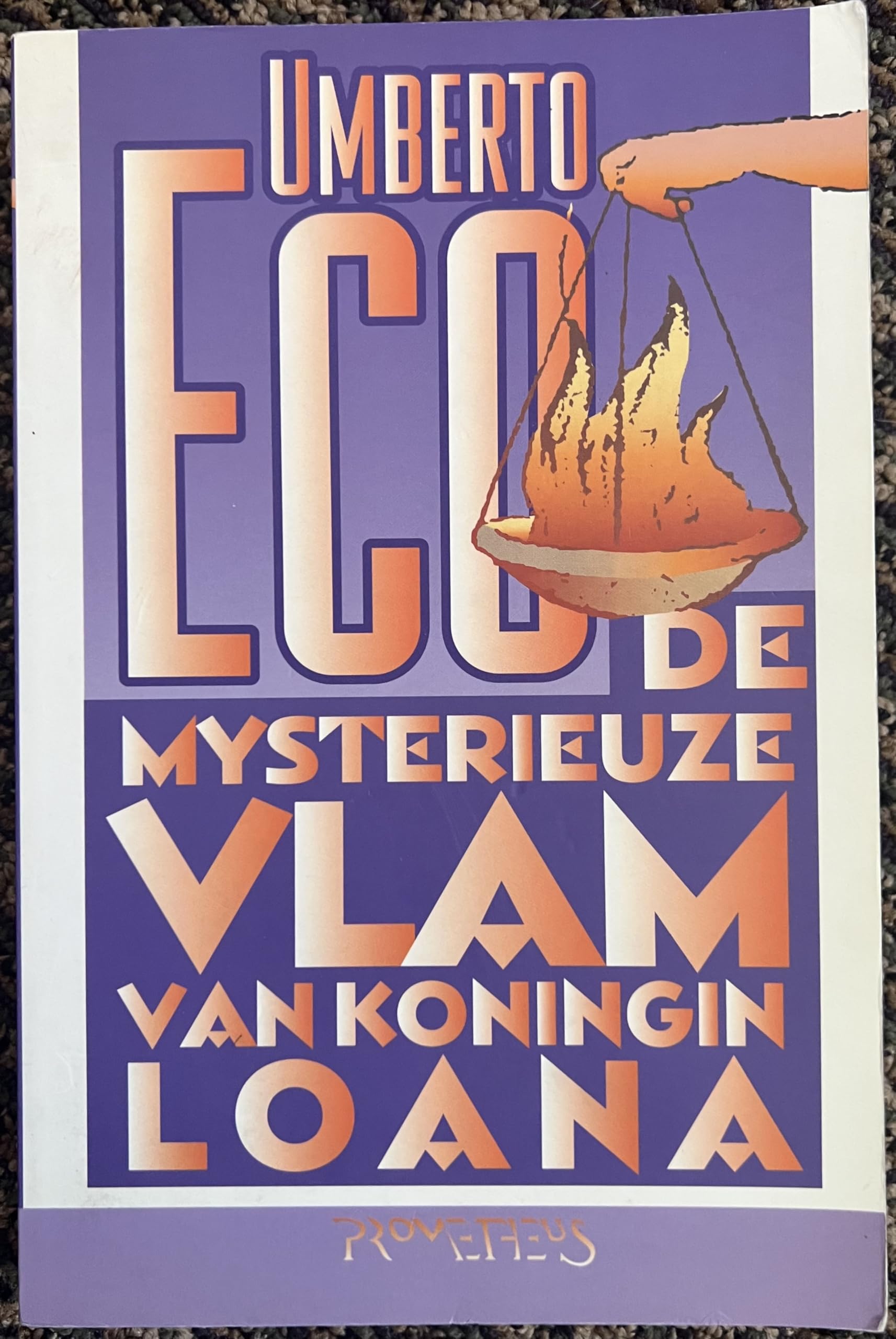De mysterieuze vlam van koningin Loana Contemporary literature