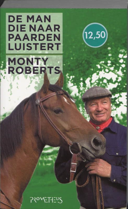 De man die naar paarden luistert book