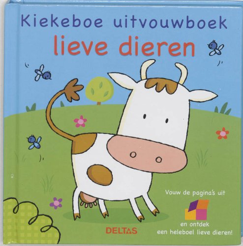 Kiekeboe uitvouwboek - Lieve dieren book