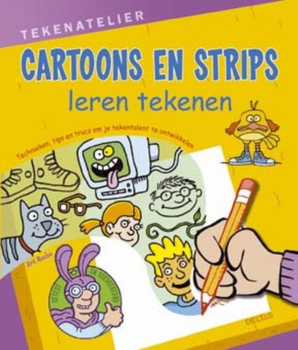 Cartoons en strips leren tekenen book