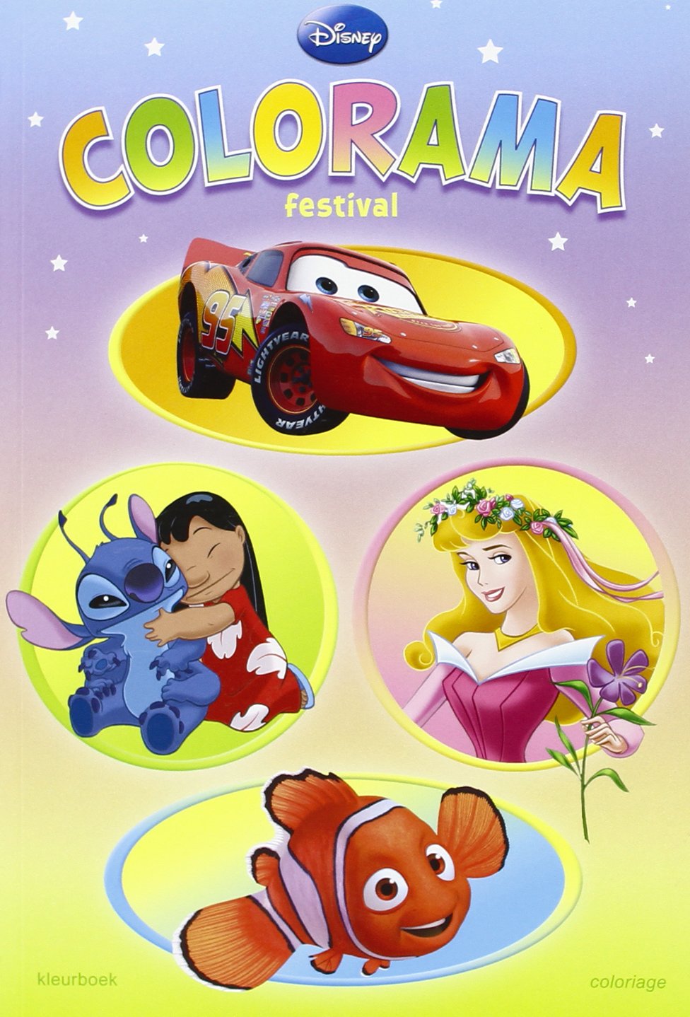 Disney colorama festival book