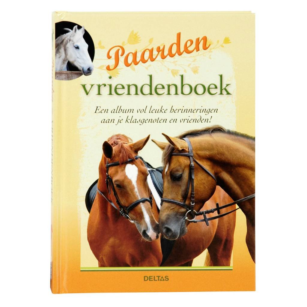 Paarden vriendenboek: Een album vol leuke herinneringen aan je klasgenoten en vrienden! book