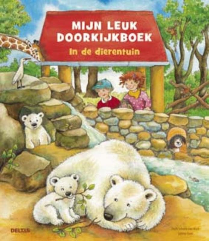 In de dierentuin: Kijken en ontdekken met doorkijkgaatjes book