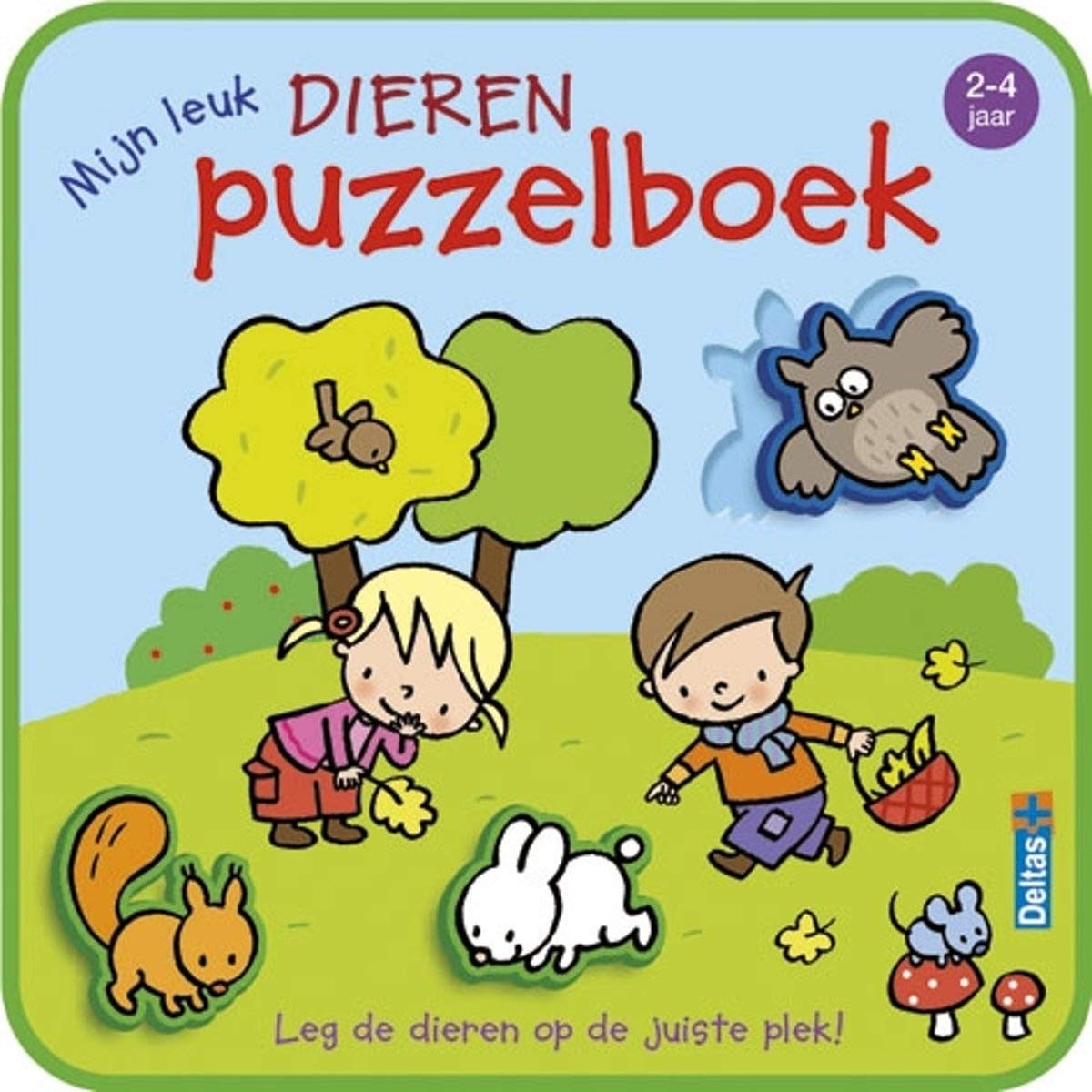 Mijn leuk dieren puzzelboek (2-4 j.): Leg de dieren op de juiste plek! book