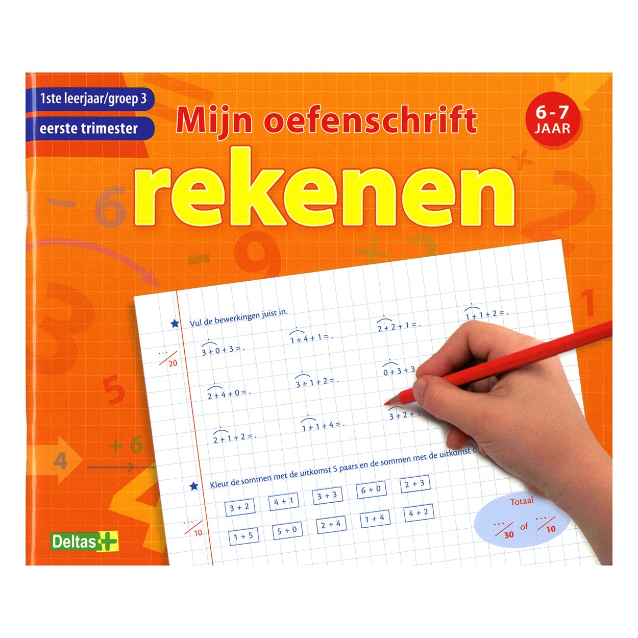 Mijn oefenschrift rekenen (6-7 j.) Eerste trimester - 1ste leerjaar/groep3 book