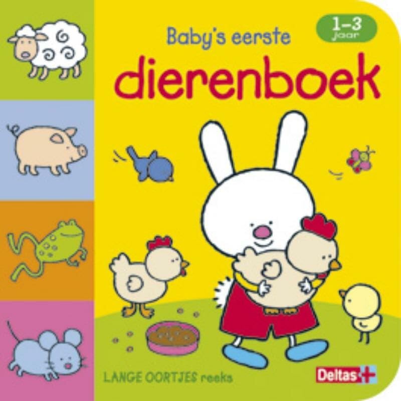 Lange oortjes - Baby's eerste dierenboek (1-3 j.) book