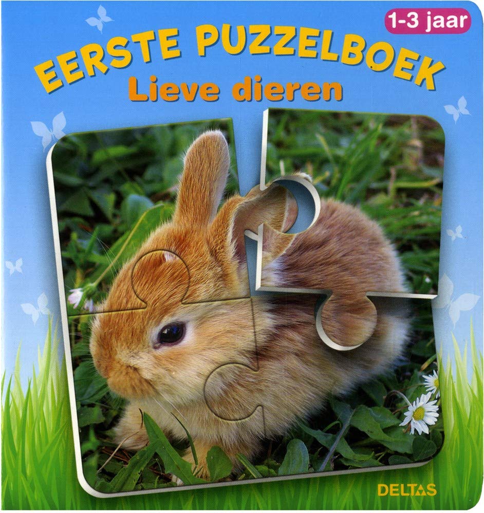 Eerste puzzelboek - Lieve dieren (1-3 j.): Prettig om in te kijken, leuk om mee te spelen! book