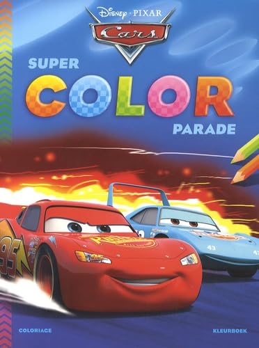Disney Pixar Cars super color parade book