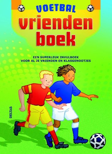 Voetbal vriendenboek: Vriendenboek book