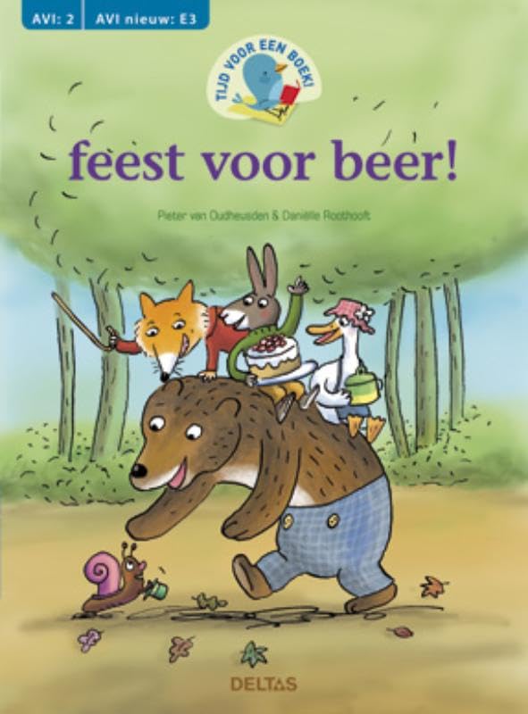 Feest voor beer!: Tijd voor een boek! book