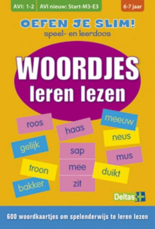 Oefen je slim! Speel- en leerdoos - Woordjes leren lezen (6-7 j.): Oefen je slim! book