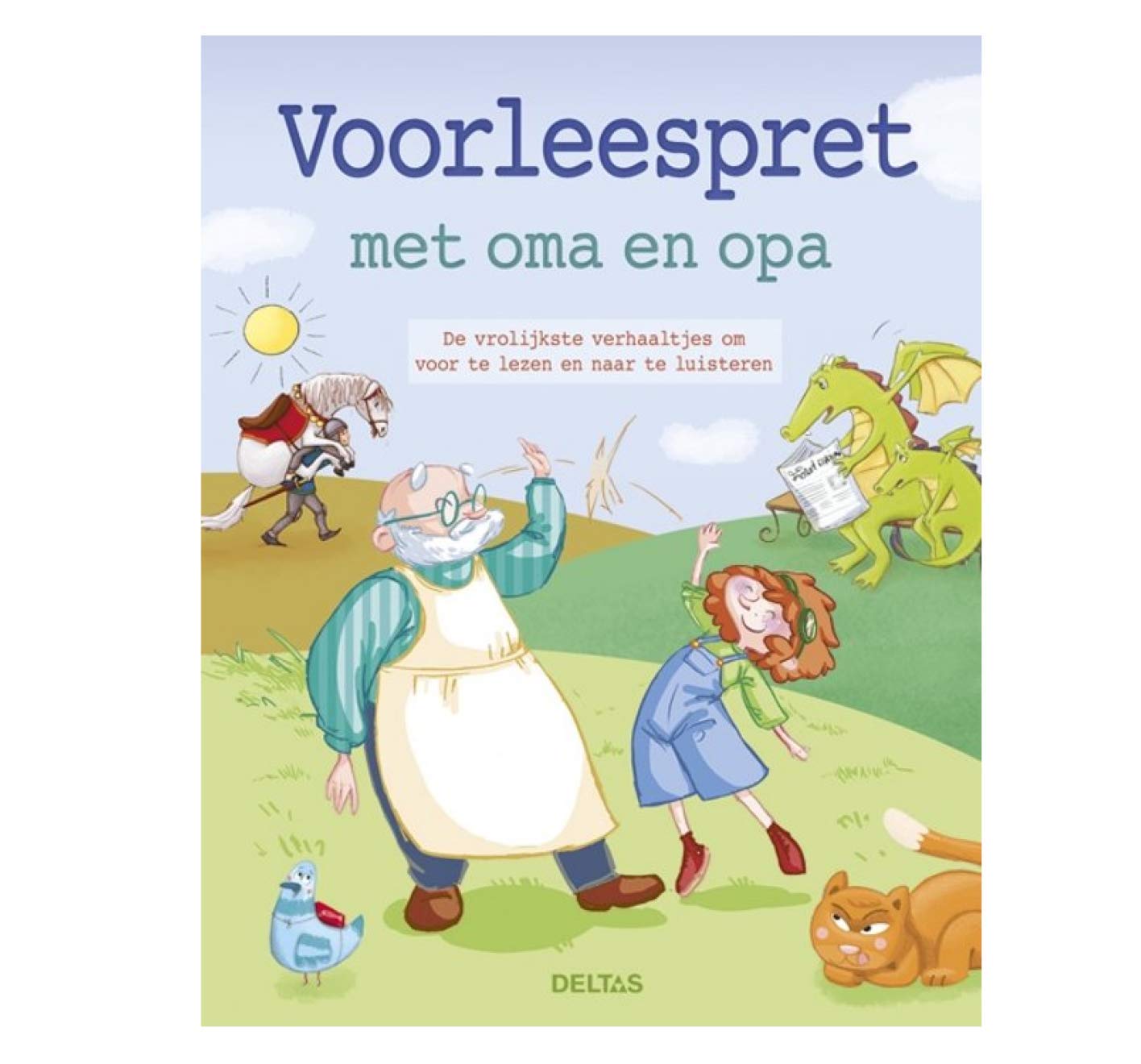 Voorleespret met oma en opa book