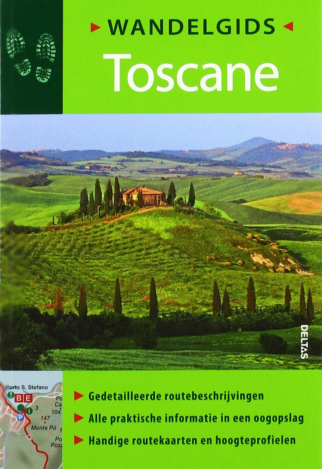Wandelgids Toscane: Gedetailleerde routebeschrijvingen - Alle praktische informatie in één oogopslag - Handige routekaarten en hoogteprofielen book