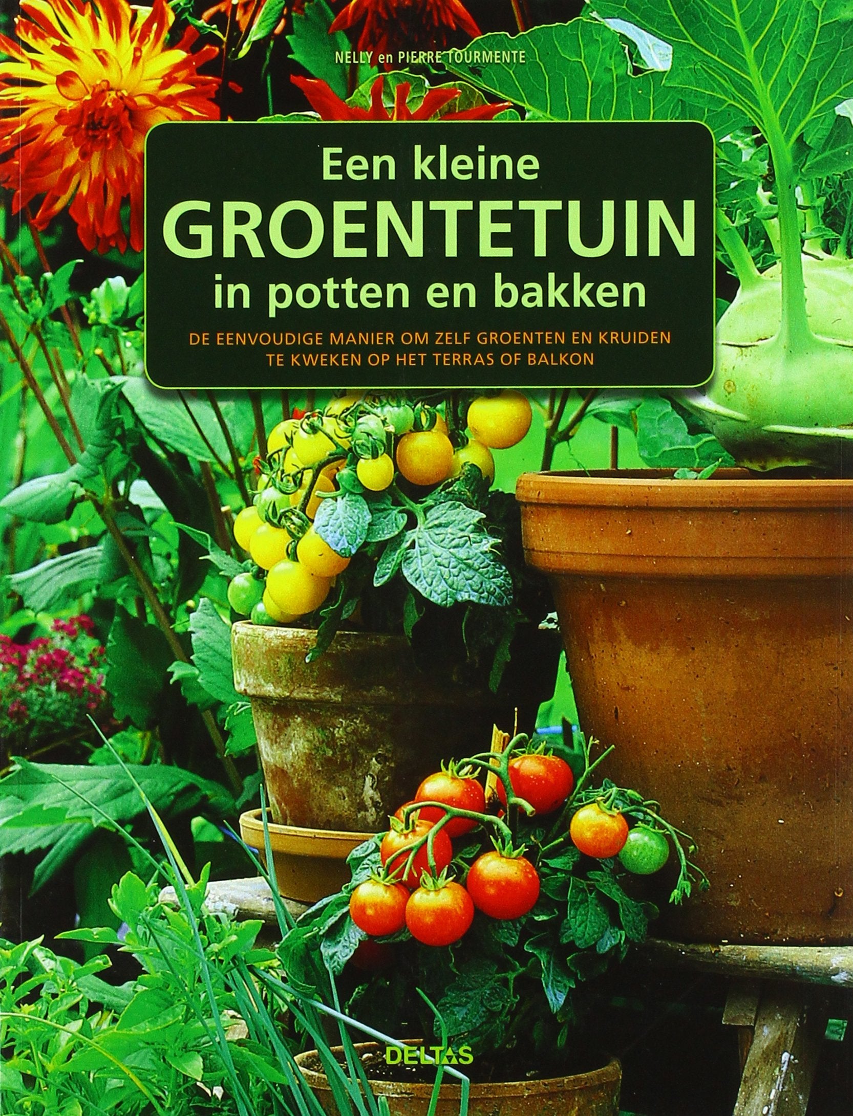Een kleine groentetuin in potten en bakken: de eenvoudige manier om zelf groenten en kruiden te kweken op het terras of balkon book