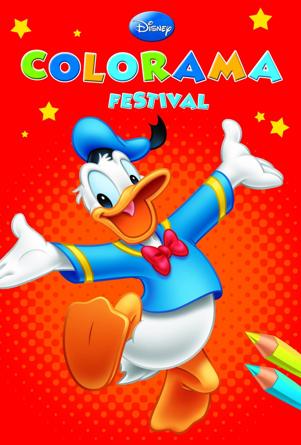 Disney Colorama Festival Donald Tiptoi & Games