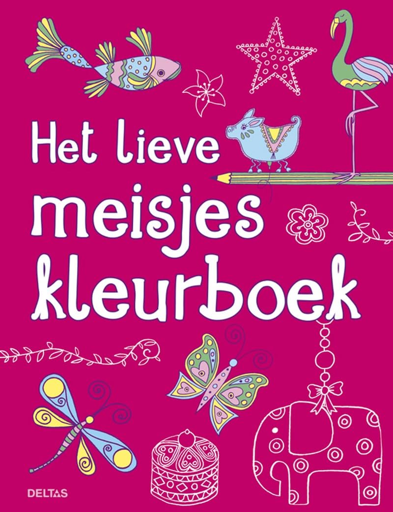 Het lieve meisjes kleurboek Tiptoi & Games