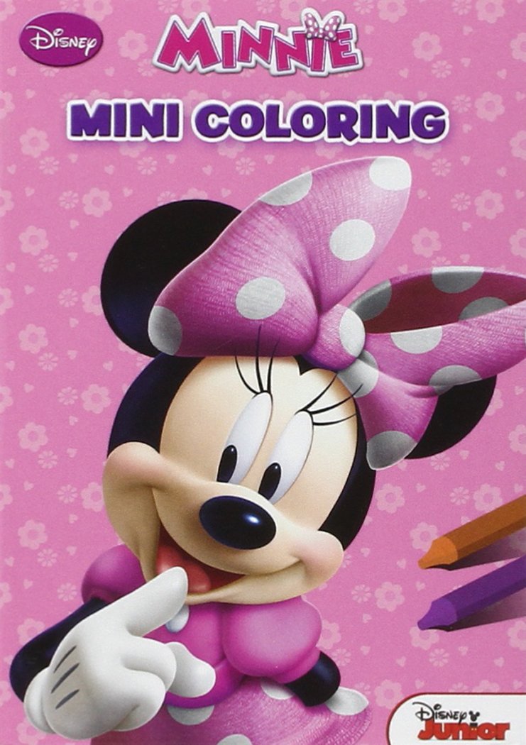 Disney Mini Coloring Minnie (4t) (toonbankdisplay) / Disney Mini Coloring Minnie (4t) (display comptoir) book