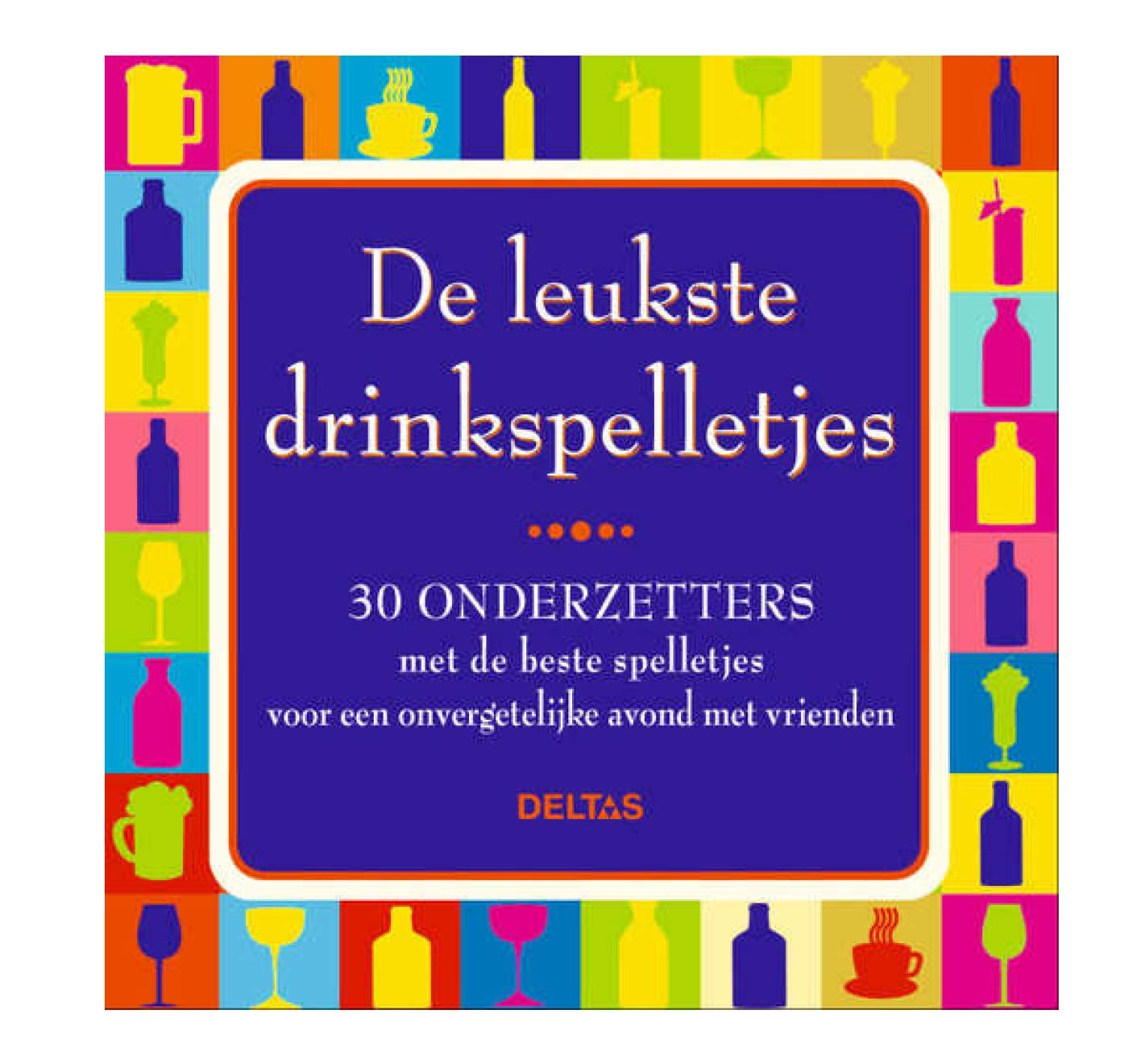 De leukste drinkspelletjes - 30 onderzetters: 30 onderzetters met de beste spelletjes voor een onvergetelijke avond met vrienden book
