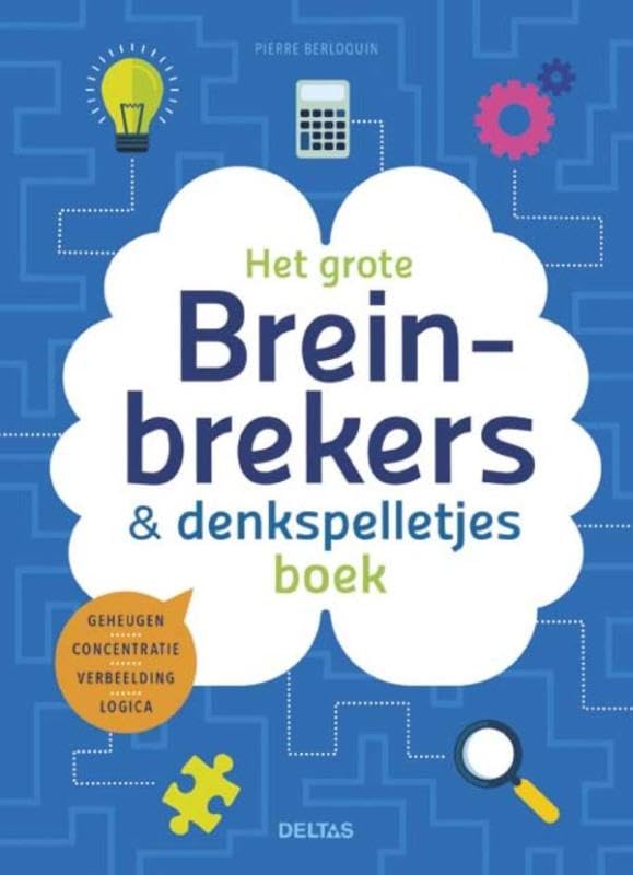 Het grote breinbrekers-en denkspelletjesboek: geheugen - concentratie - verbeelding - logica: concentratie * geheugen * logica * verbeelding Leisure & Fun