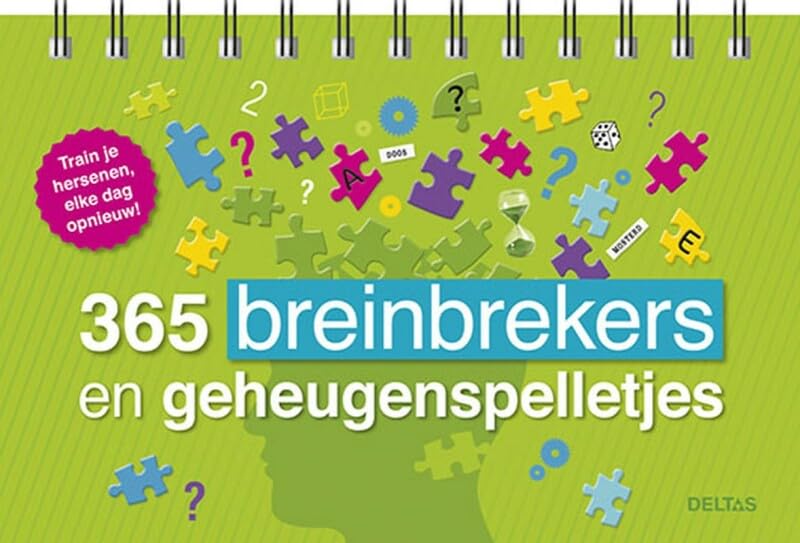 365 breinbrekers en geheugenspelletjes: Train je hersenen, elke dag opnieuw! book