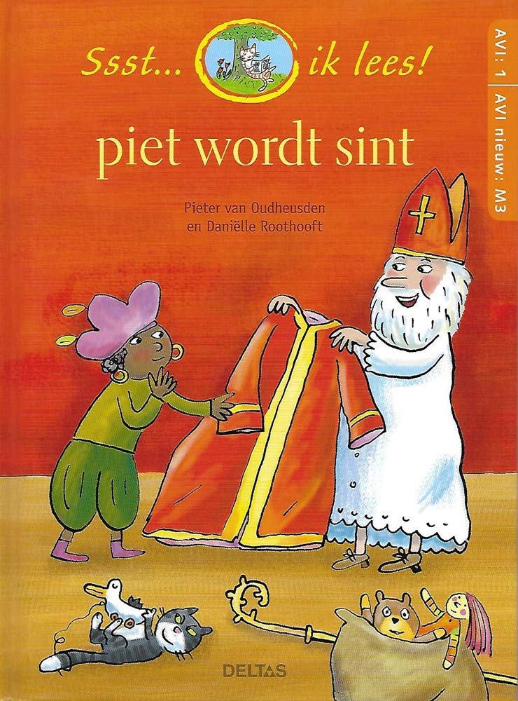 Piet wordt Sint: Ssst... ik lees! book