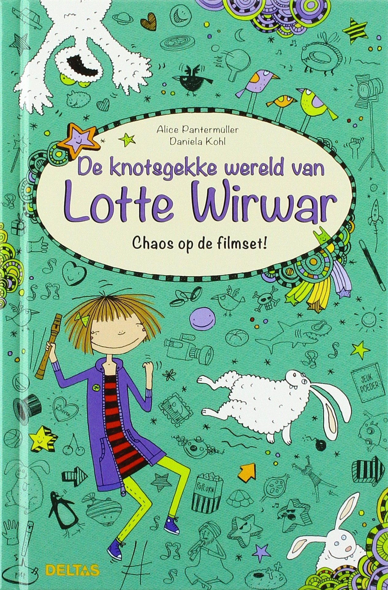 Chaos op de filmset (De knotsgekke wereld van Lotte Wirwar) Novels & Short Stories
