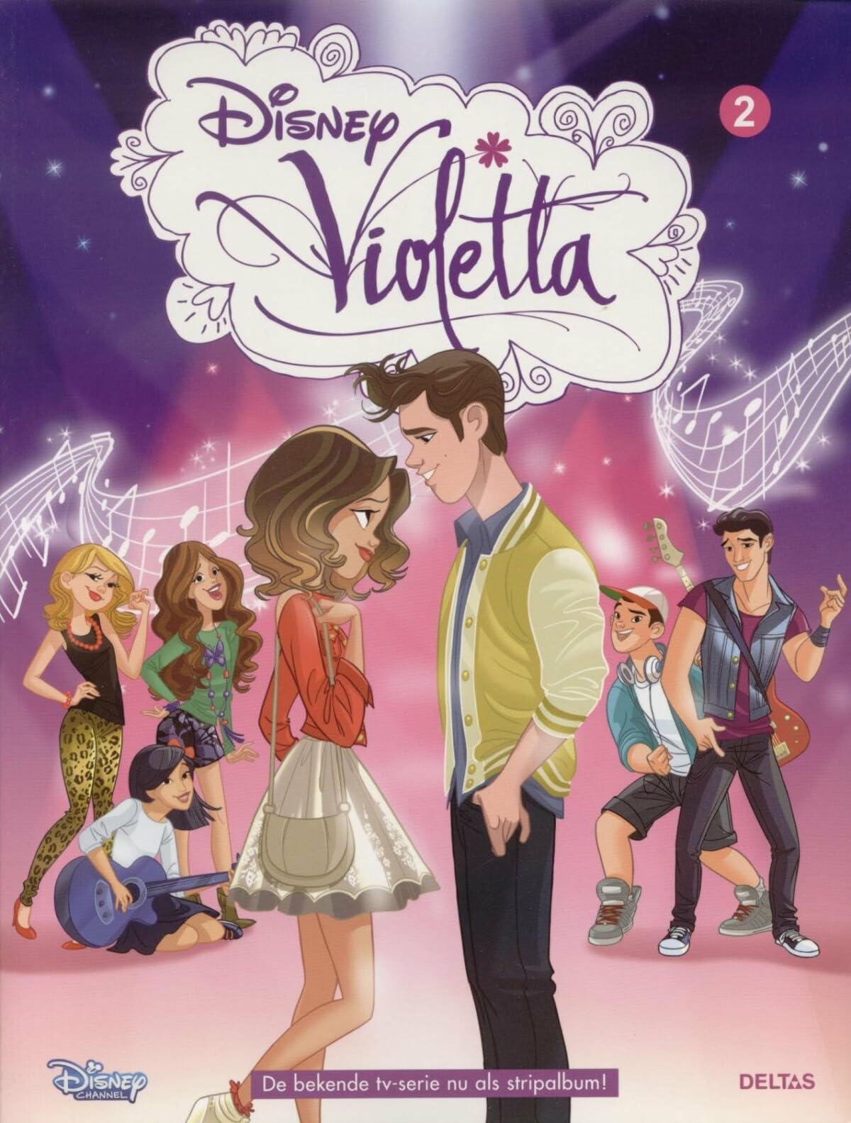 Violetta: De bekende tv-serie nu als stripalbum! book