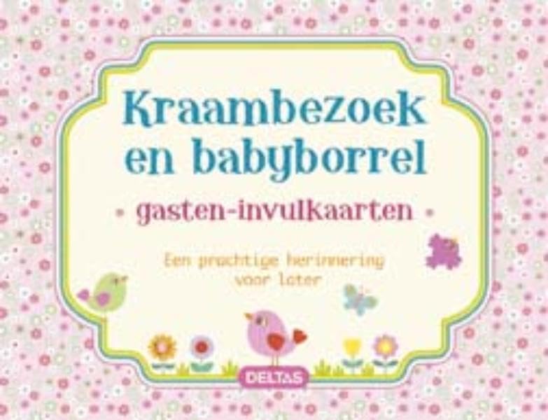 Kraambezoek en babyborrel gasten-invulkaarten: een prachtige herinnering voor later Parents & Children