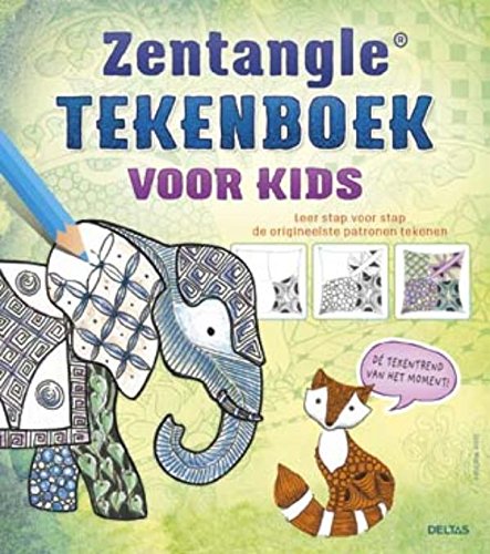 Zentangle tekenboek voor kids: leer stap voor stap de origineelste patronen tekenen Leisure, Home & Garden