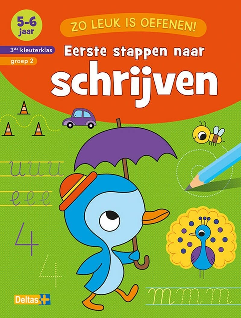 Zo leuk is oefenen! Eerste stappen naar schrijven (5-6 j.): 5-6 jaar book