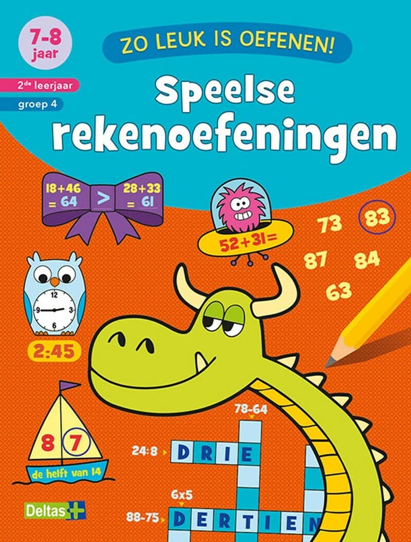 Zo leuk is oefenen! Speelse rekenoefeningen (7-8 j.): 7-8 jaar book