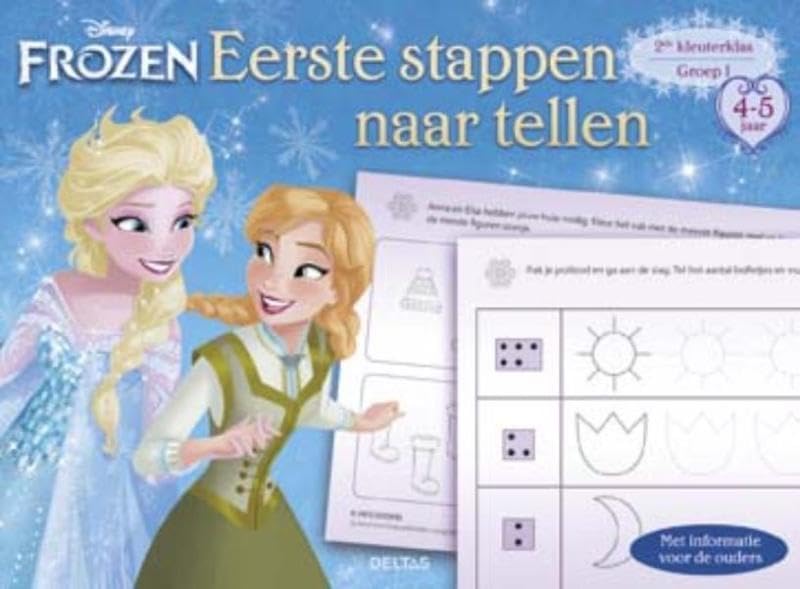 Frozen: 2de kleuterklas / groep 1 (Disney Eerste stappen naar tellen (4-5 j.): 2de kleuterklas / groep 1) Tiptoi & Games