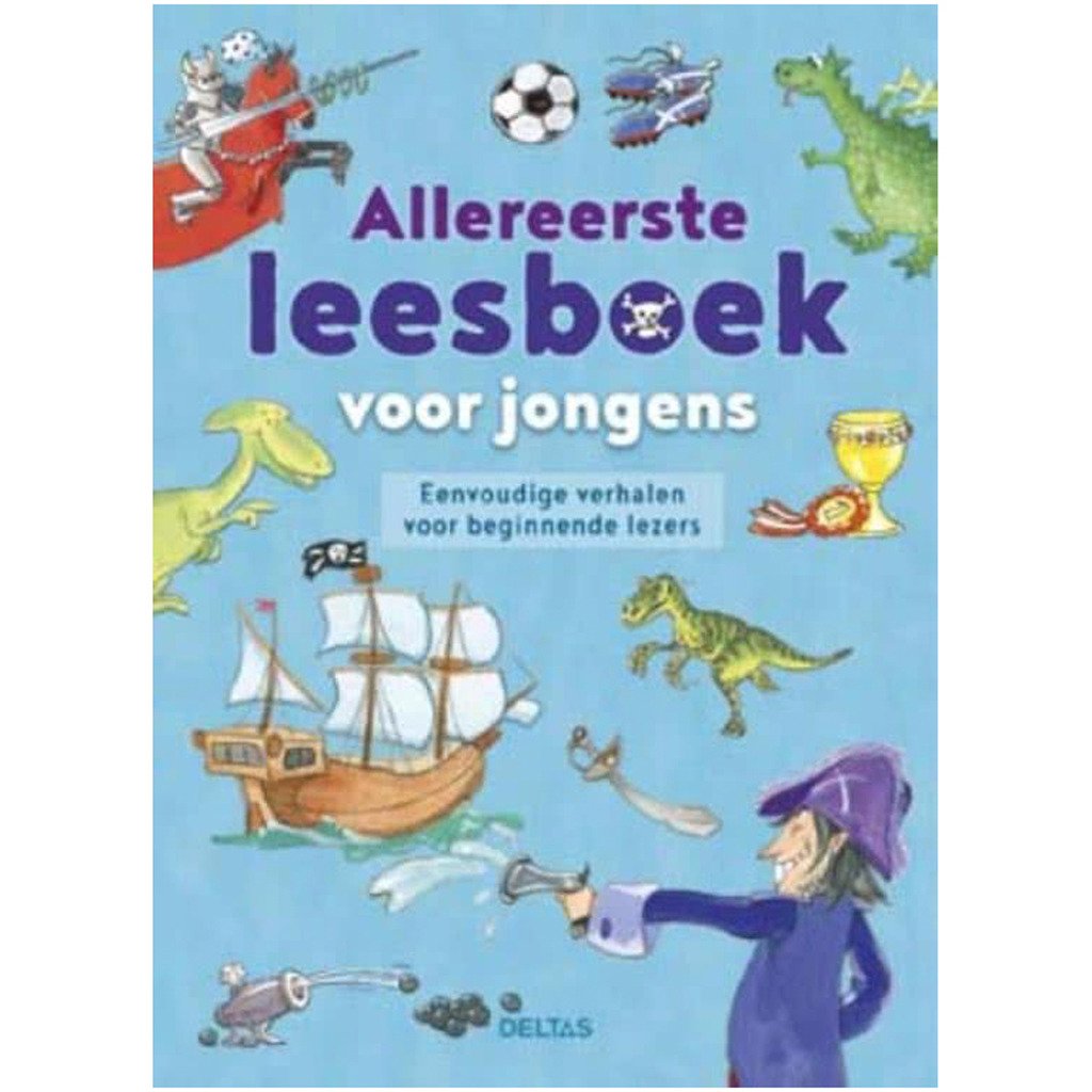 Allereerste leesboek voor jongens: eenvoudige verhalen voor beginnende lezers book