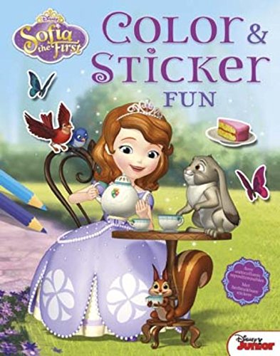 Disney Color & Sticker Fun Sofia the First / Disney Color & Sticker Fun Princesse Sofia: Met herbruikbare stickers (Disney junior) Tiptoi & Games