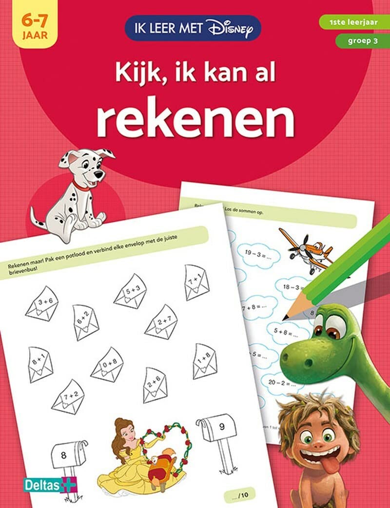 Kijk, ik kan al rekenen (6-7 j.): 1: 1ste leerjaar - 6-7 jaar - groep 3 (Ik leer met Disney) Non-fiction