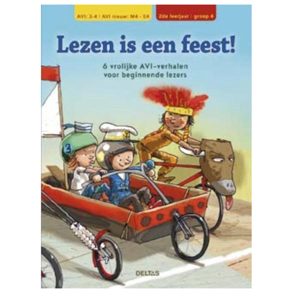 Lezen is een feest!: 6 vrolijke AVI-verhalen voor beginnende lezers book