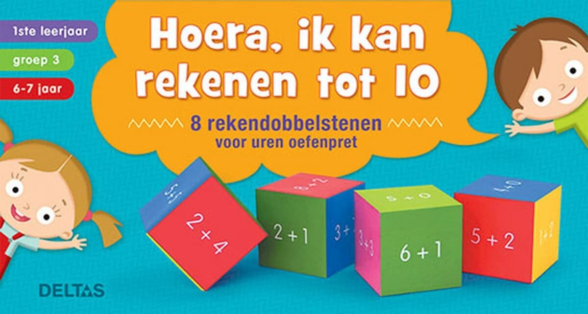 Hoera, ik kan rekenen tot 10: 8 rekendobbelstenen voor uren oefenpret Tiptoi & Games