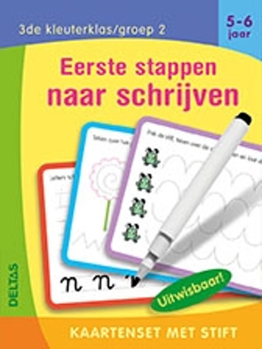 Eerste stappen naar schrijven (5-6 j.) (Kaartenset met stift) Tiptoi & Games