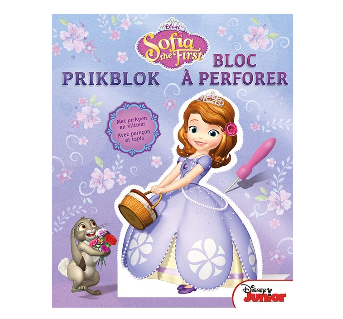 Disney Prikblok Sofia the First / Disney Bloc à perforer Sofia the First: Met prikpen en viltmat Tiptoi & Games