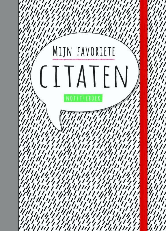Notitieboek - Mijn favoriete citaten Leisure, Home & Garden